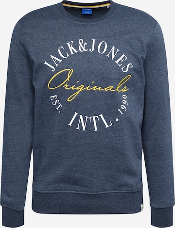 JACK & JONES Sweatshirt 'Willow' in Blue: front