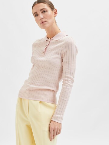 SELECTED FEMME Pullover 'Kirana' in Pink