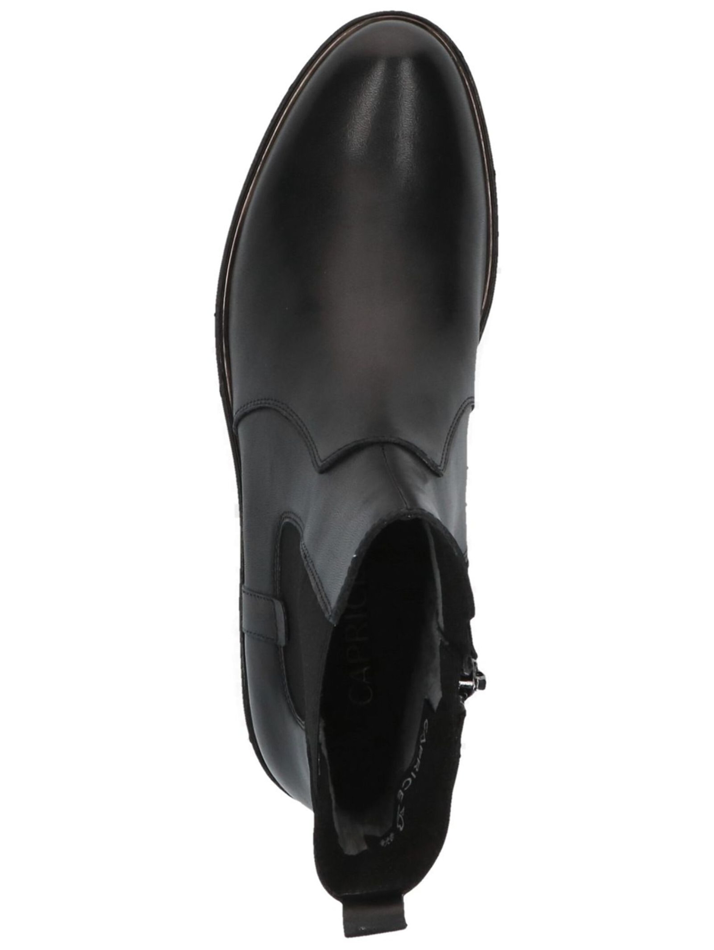 CAPRICE Chelsea boots in Zwart