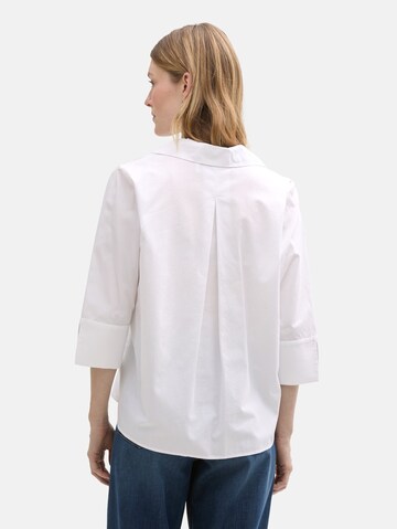 TOM TAILOR Blouse in White