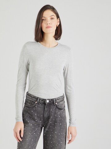 JDY Shirt 'JDYSUMA' in Grey: front