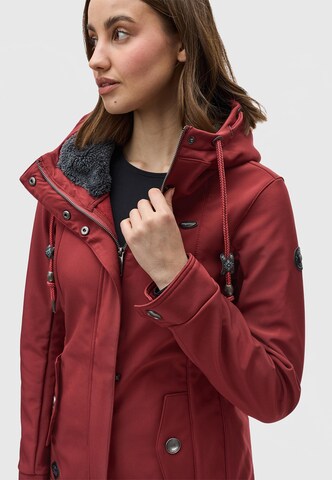 Ragwear Weatherproof jacket 'Monadde' in Red