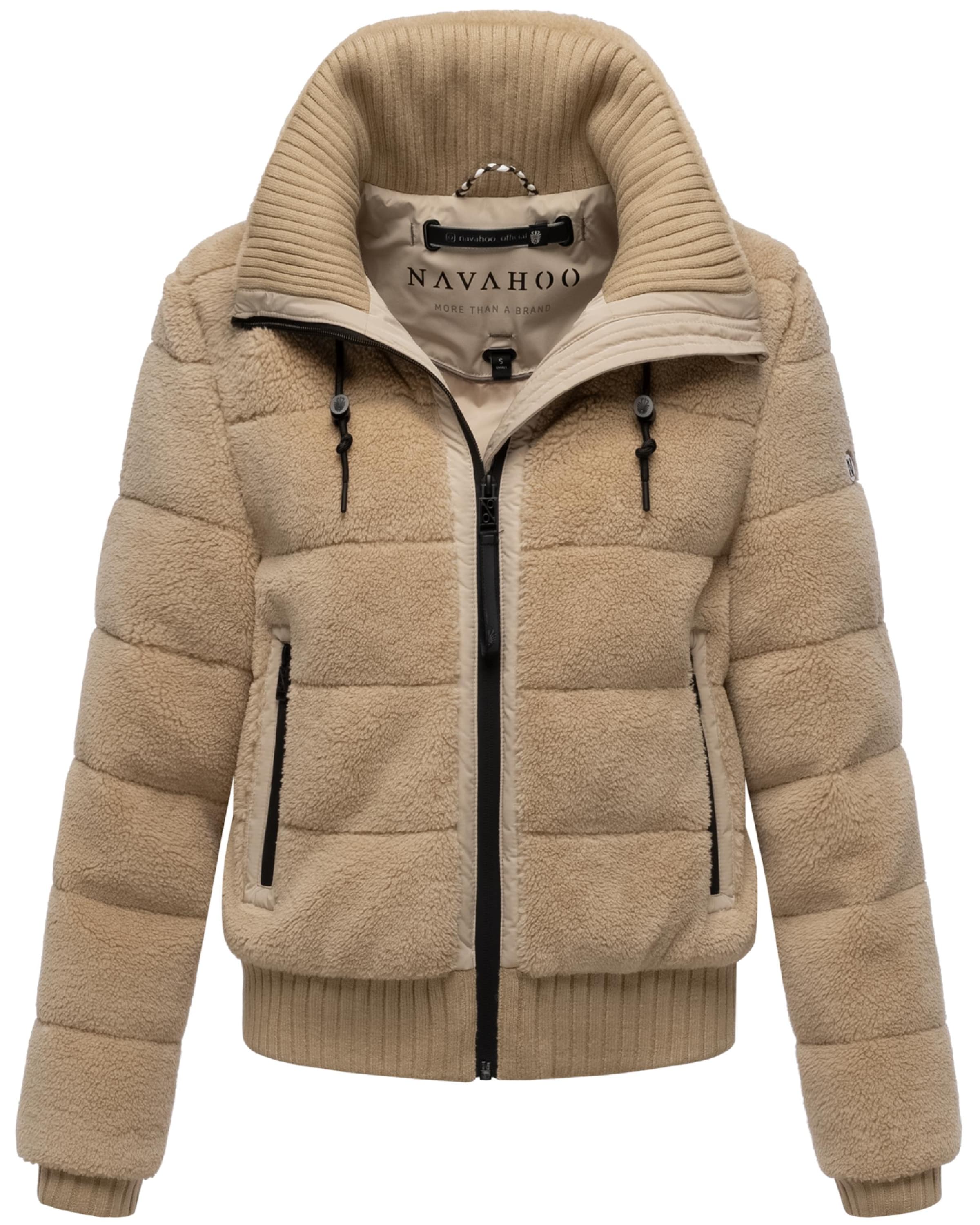 NAVAHOO Zimná bunda 'Schneepuder 14' - Béžová
