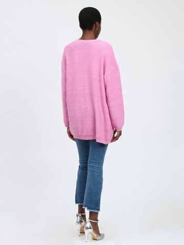 Influencer - Cárdigan en rosa