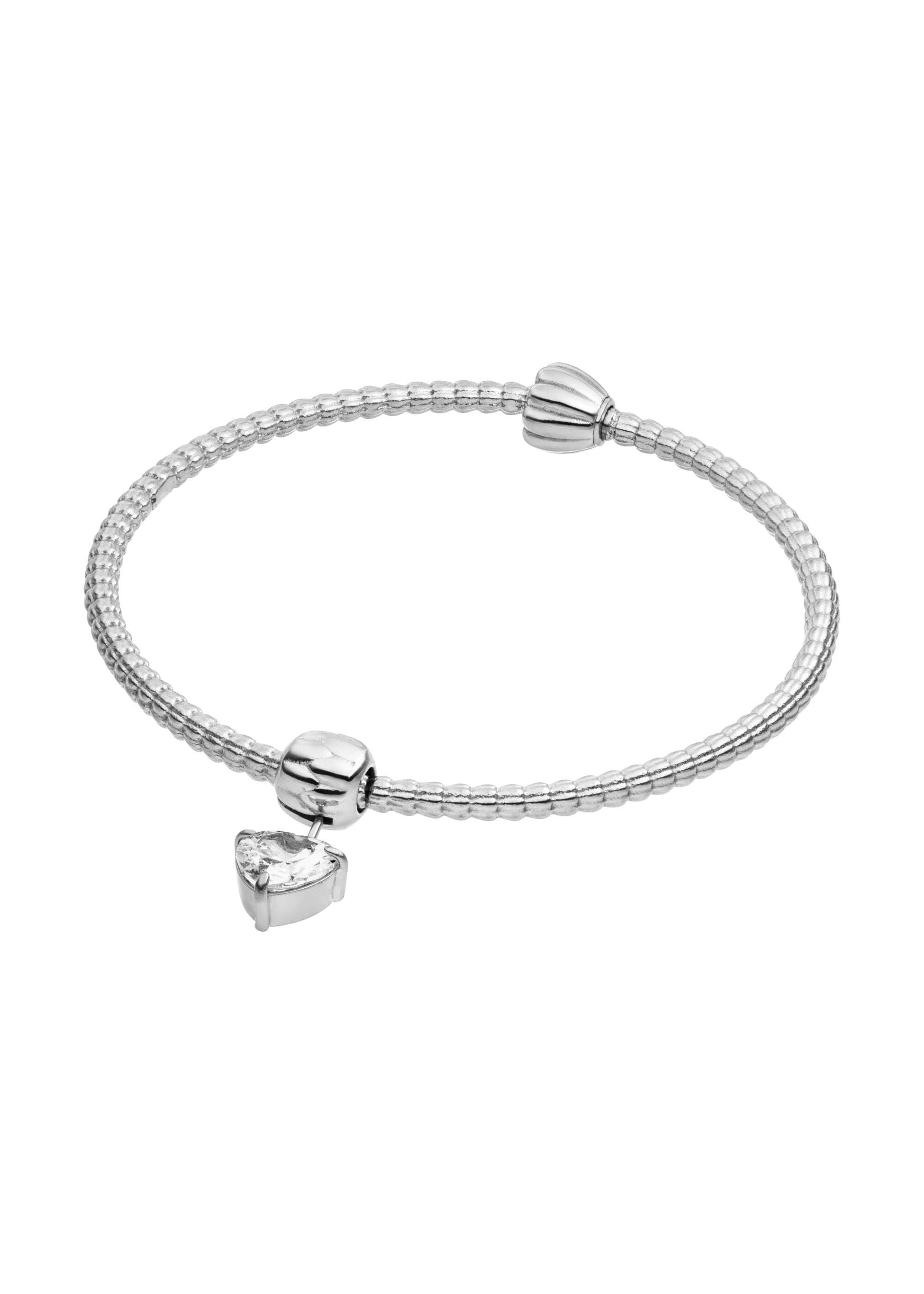 Ciondolo 'White Heart' di PURELEI in argento
