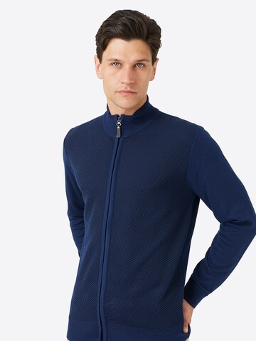 Vestes en maille BRAVE SOUL en bleu : devant