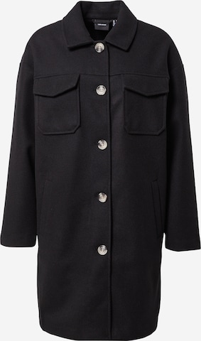 VERO MODA Ανοιξιάτικο και φθινοπωρινό παλτό 'Dafneray' σε μαύρο: μπροστά