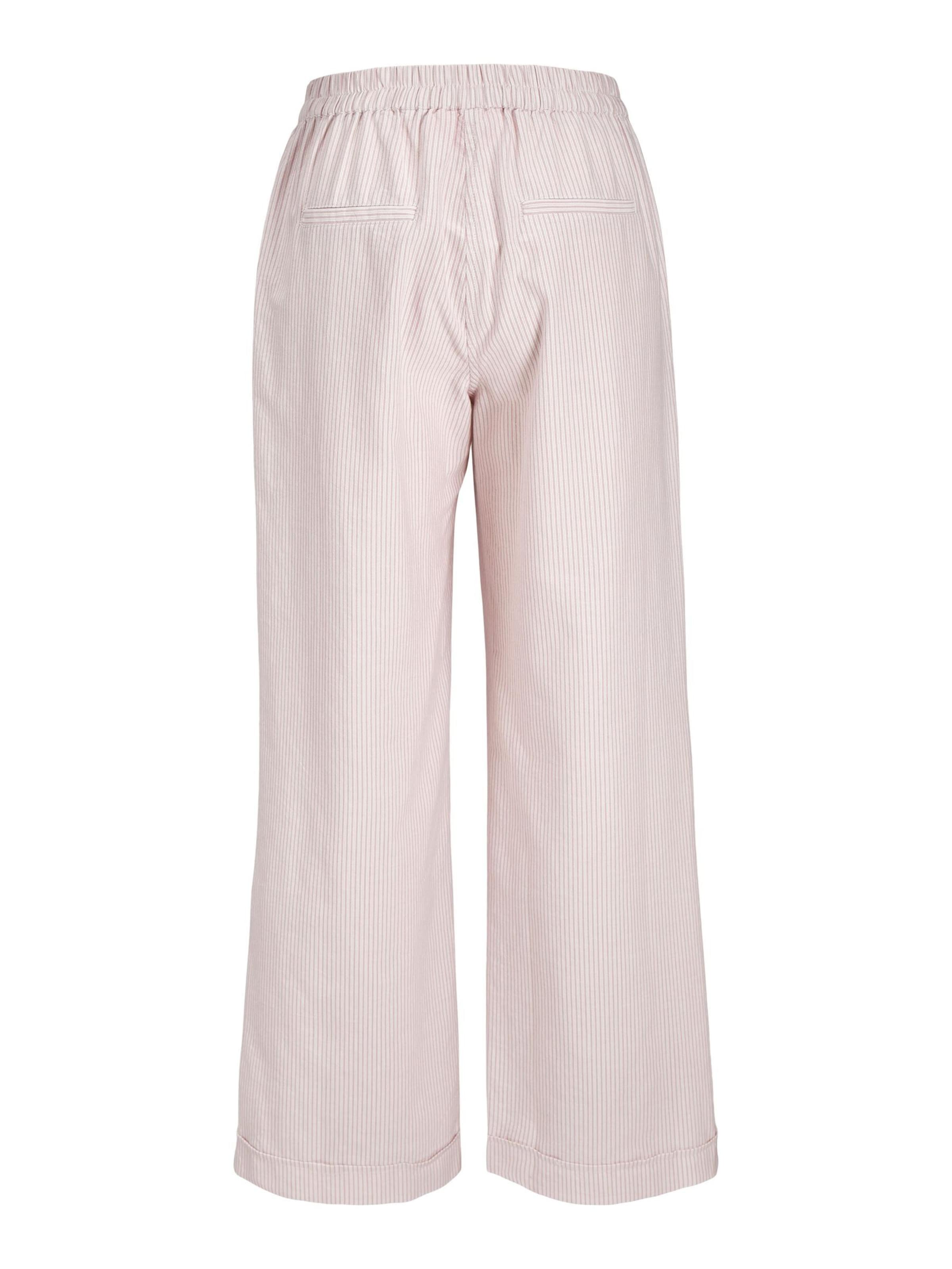 JJXX Wide Leg Bukser med lægfolder 'JXSiva' i lilla