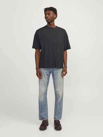 JACK & JONES Shirt 'Milos' in Zwart