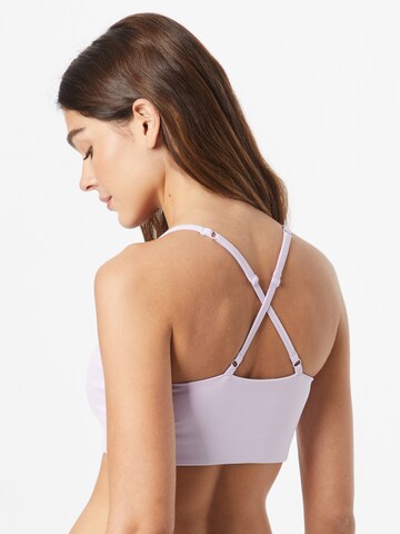 Girlfriend Collective Bustier Sport bh 'Juliet' in Lila