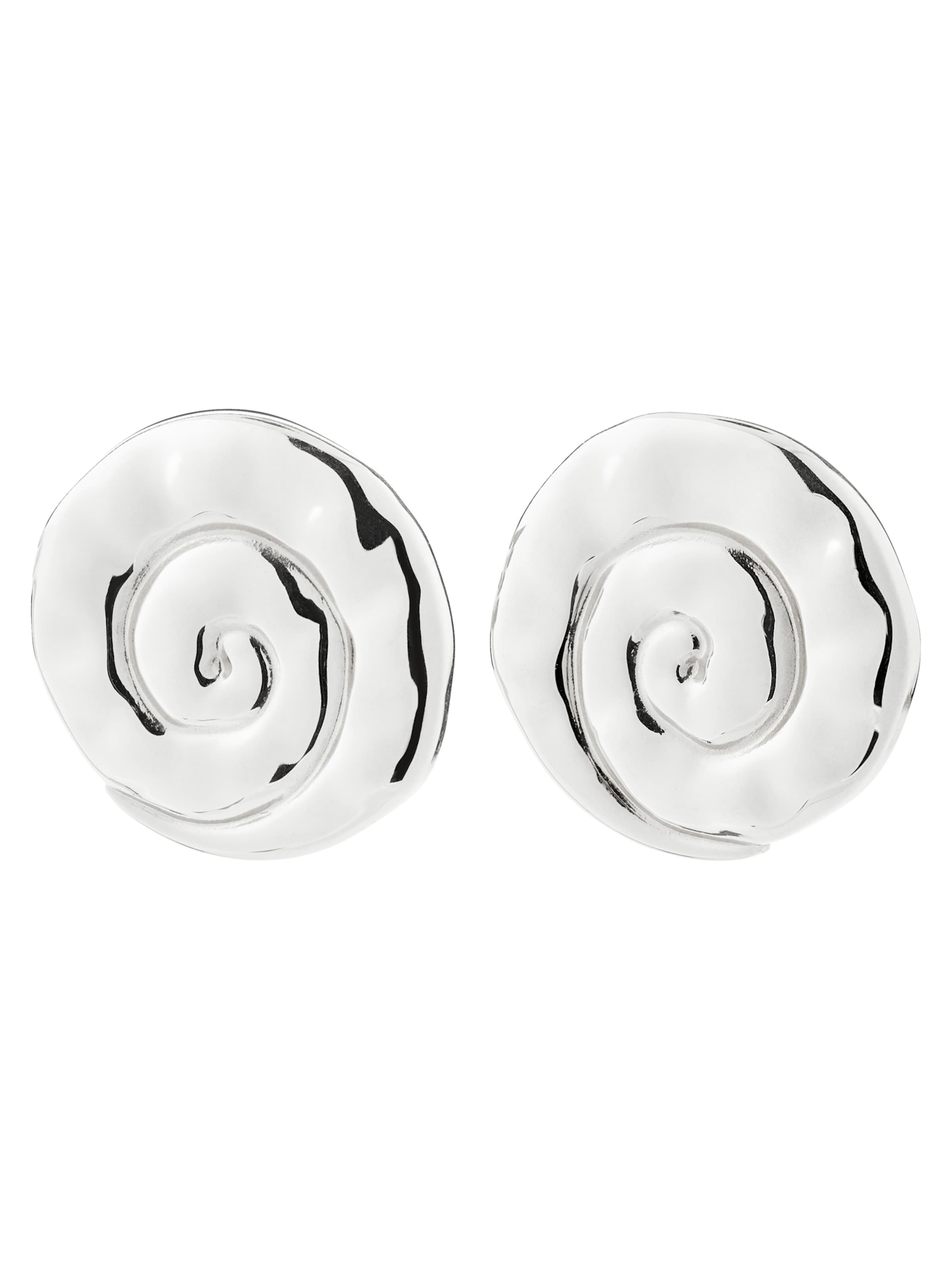 sidabrinė Pilgrim Auskarai 'HAZE': priekis