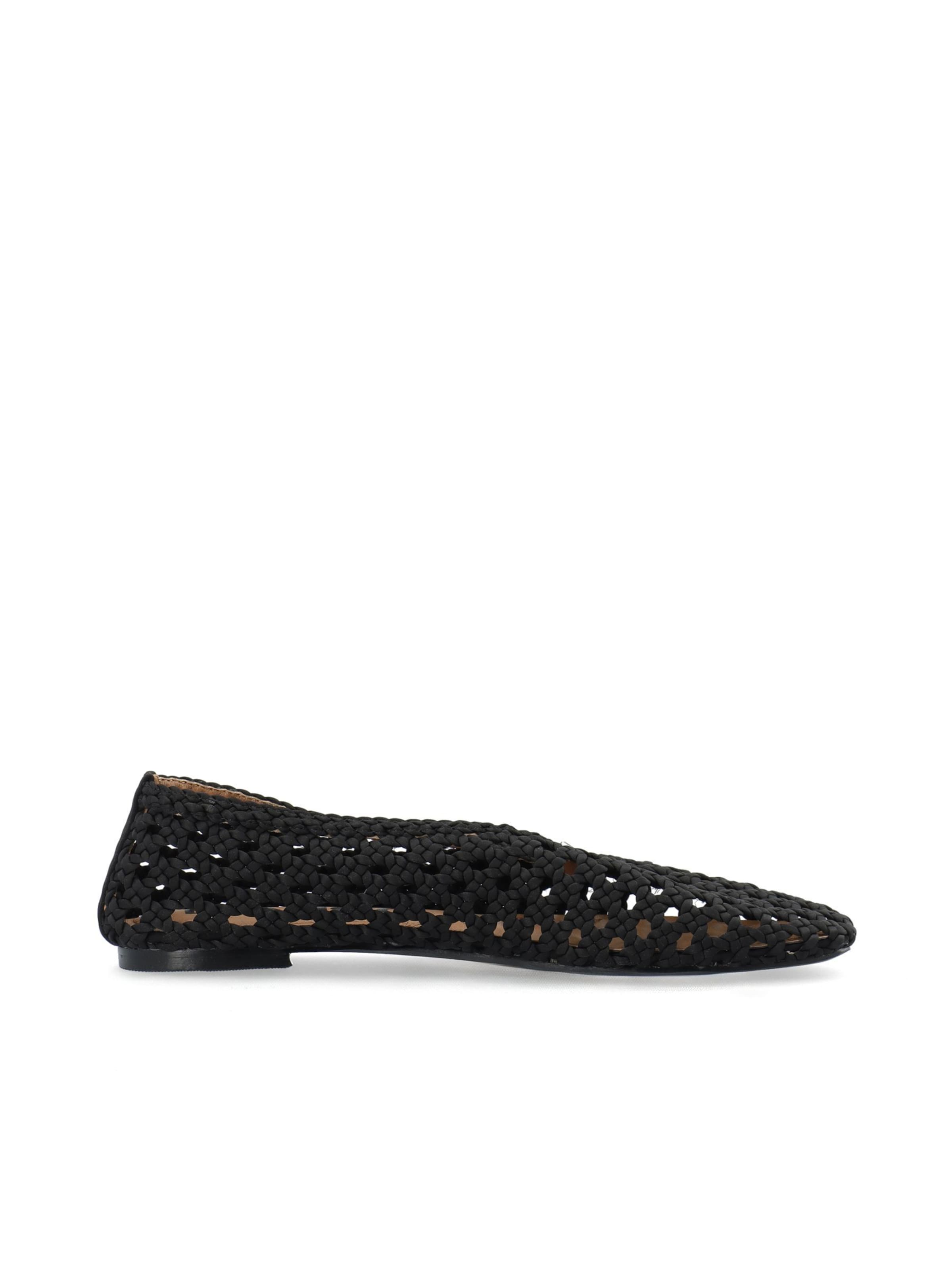 Ballerines 'LILJA ' Bianco en noir