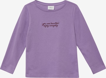 s.Oliver Shirt in Purple: front
