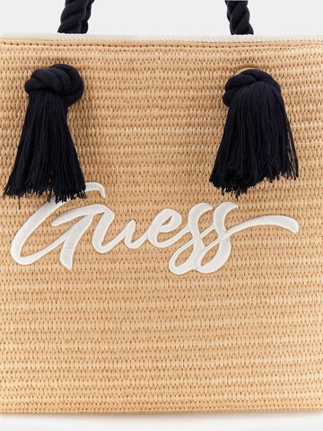 GUESS Bag 'Raffia' in Beige