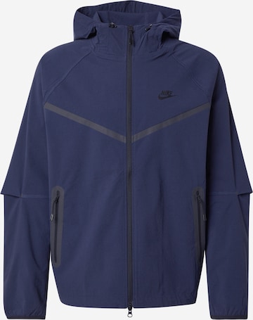 Nike Sportswear Välikausitakki värissä sininen: etupuoli