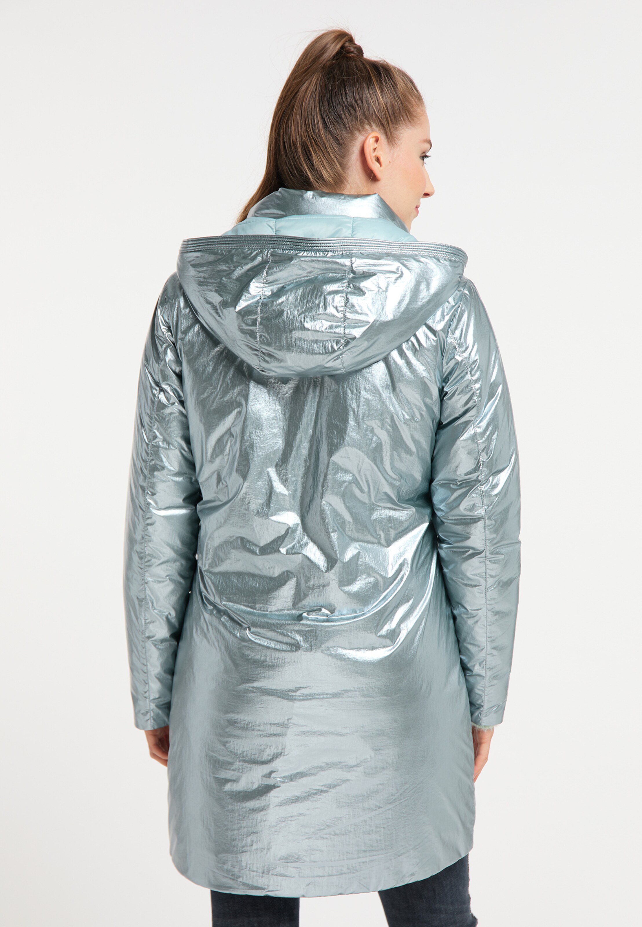 Frauen Mäntel MYMO Mantel in Silber - RO94119 Frauen Mäntel MYMO Mantel in Silber - RO94119