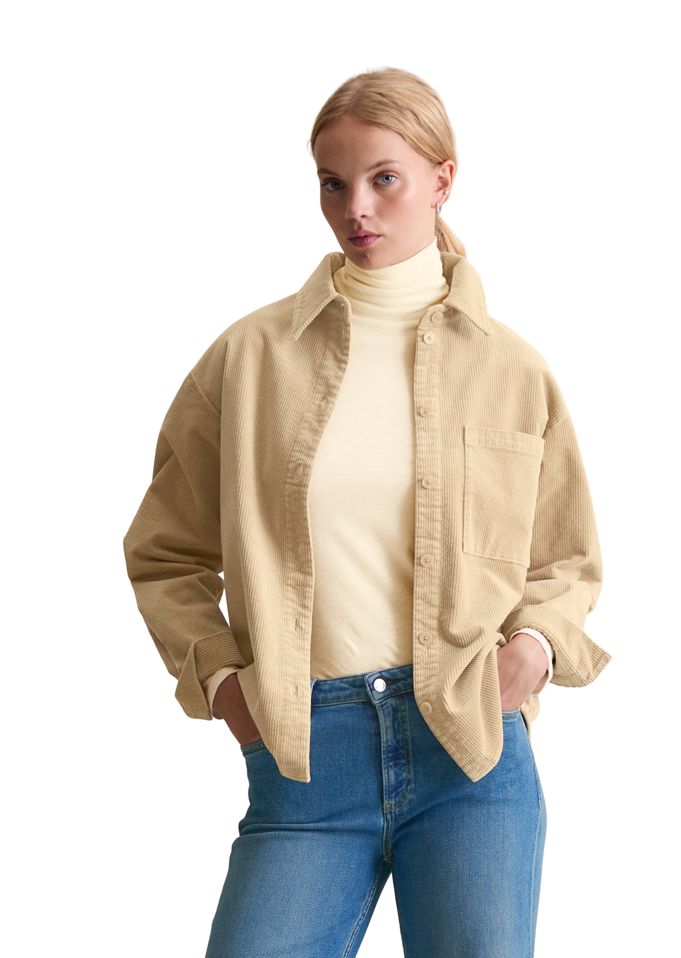 Marc O'Polo DENIM Blouse in Beige
