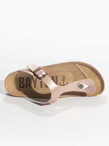 Bayton - Sandalias de dedo 'MERCURE' en beige