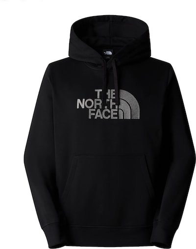 THE NORTH FACE Sweater majica 'Drew Peak' u svijetlosiva / crna, Pregled proizvoda