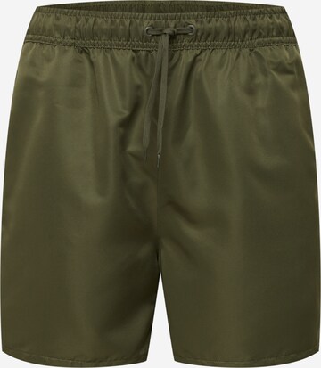 Resteröds Board Shorts in Green: front