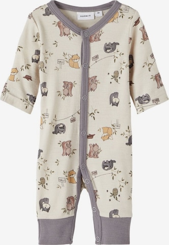 Pyjama NAME IT en beige : devant