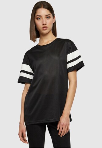 Urban Classics Shirt in Zwart: voorkant