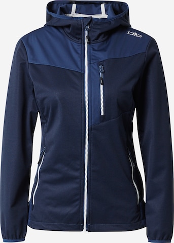 Veste outdoor CMP en bleu : devant