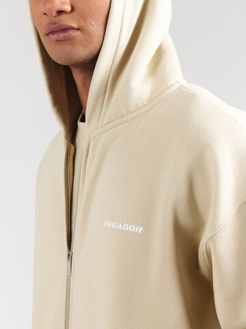 Pegador Кофта на молнии в Бежевый