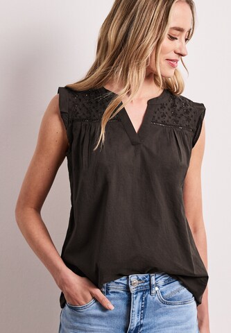 STREET ONE Blouse in Brown: front