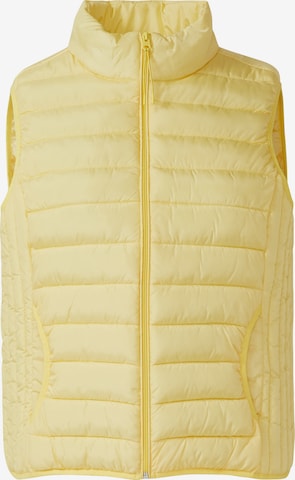QS Weste in Gelb: Vorderseite