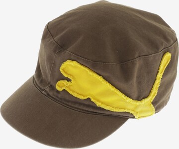 PUMA Hat & Cap in One size in Brown: front