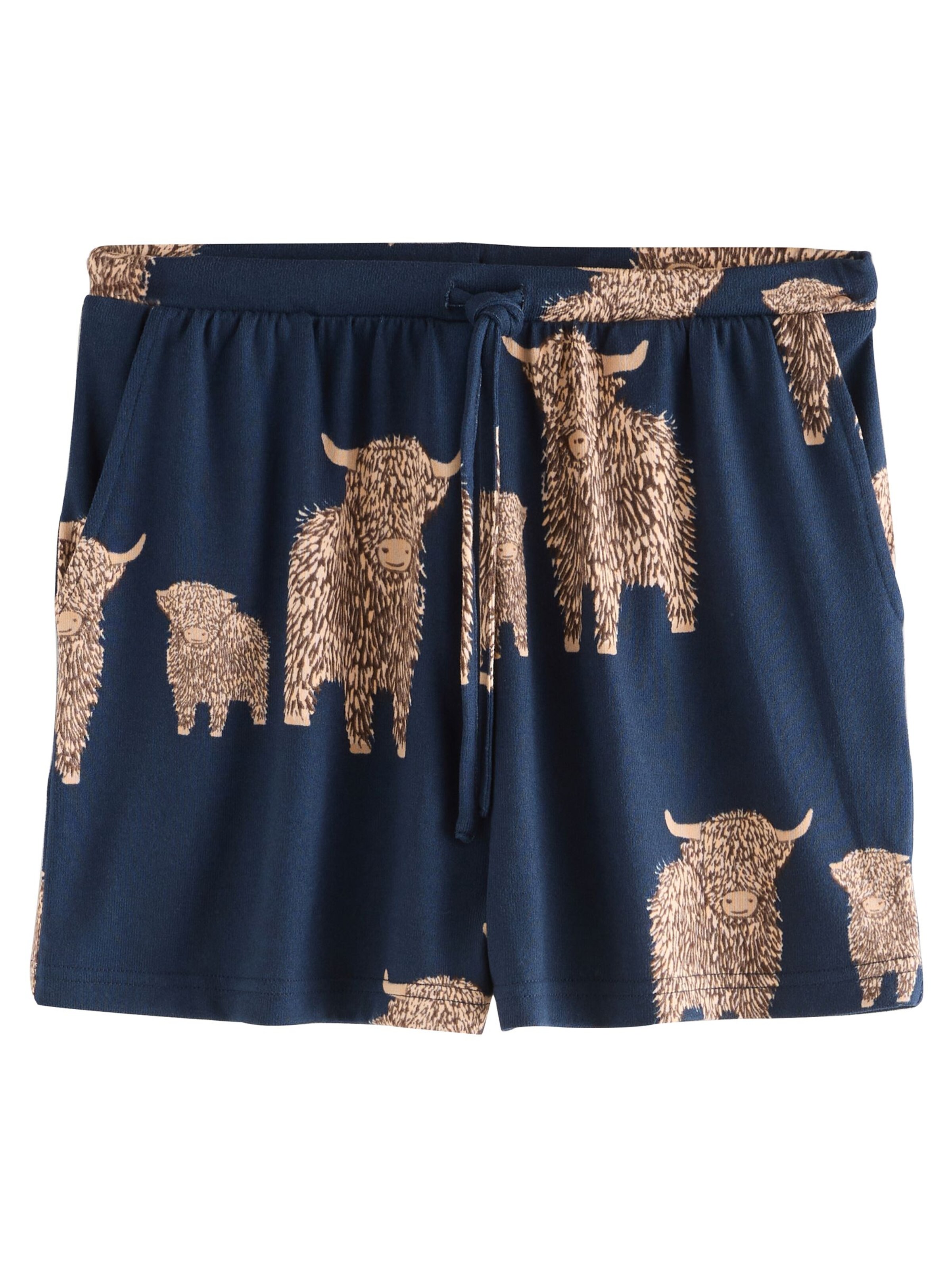 Pantaloni scurți de la Next pe albastru