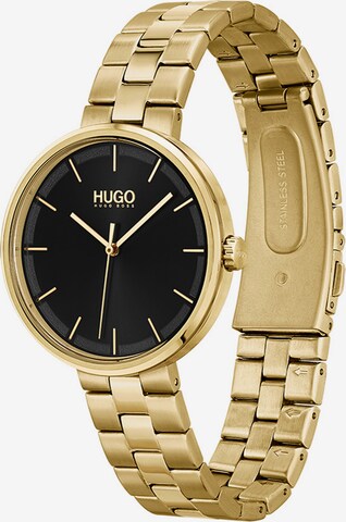 HUGO Analog Watch in Gold