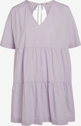 Robe Tommy Jeans en violet : devant