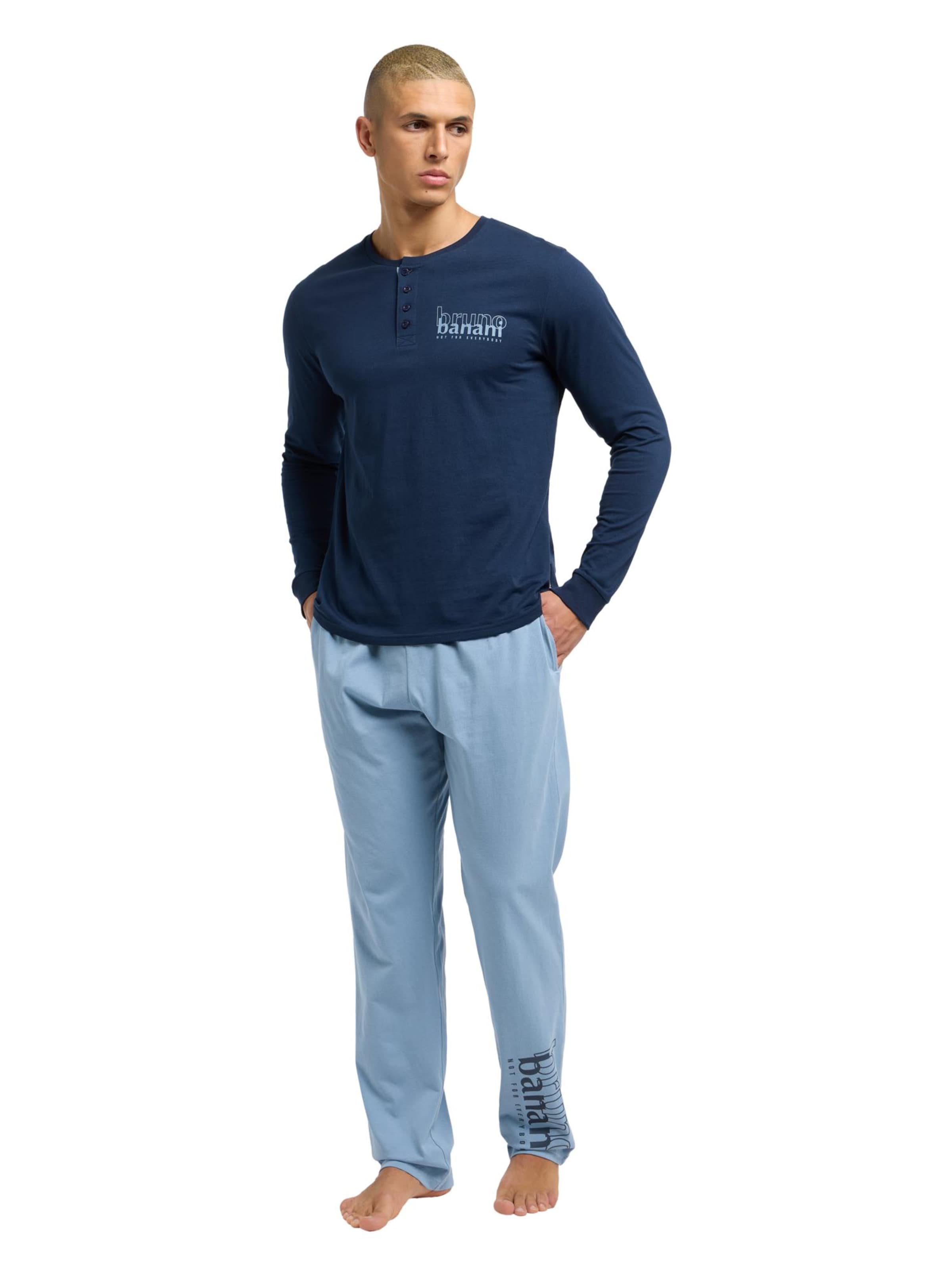 Pyjama long 'Craig' Bruno Banani en bleu