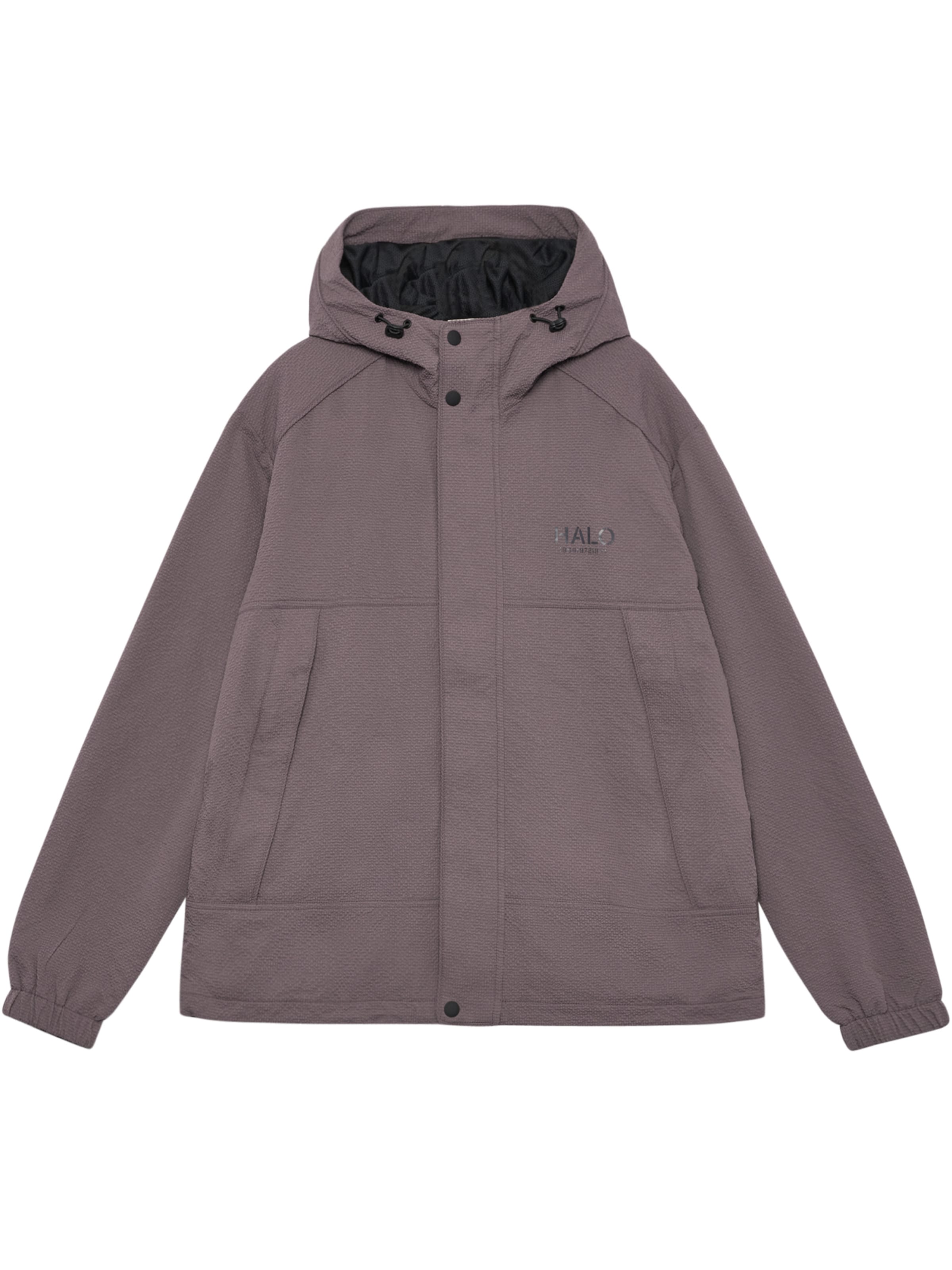 HALO Jacke 'Momentum' in Grau: Vorderseite