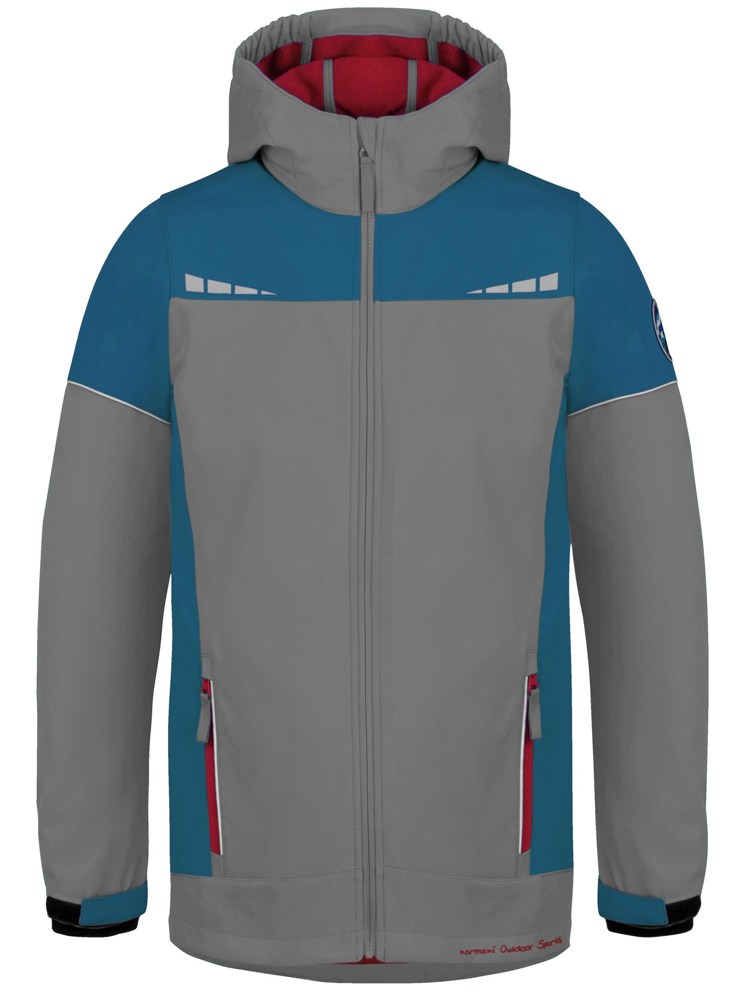 normani Outdoor jacket 'Galway' in Grey: front