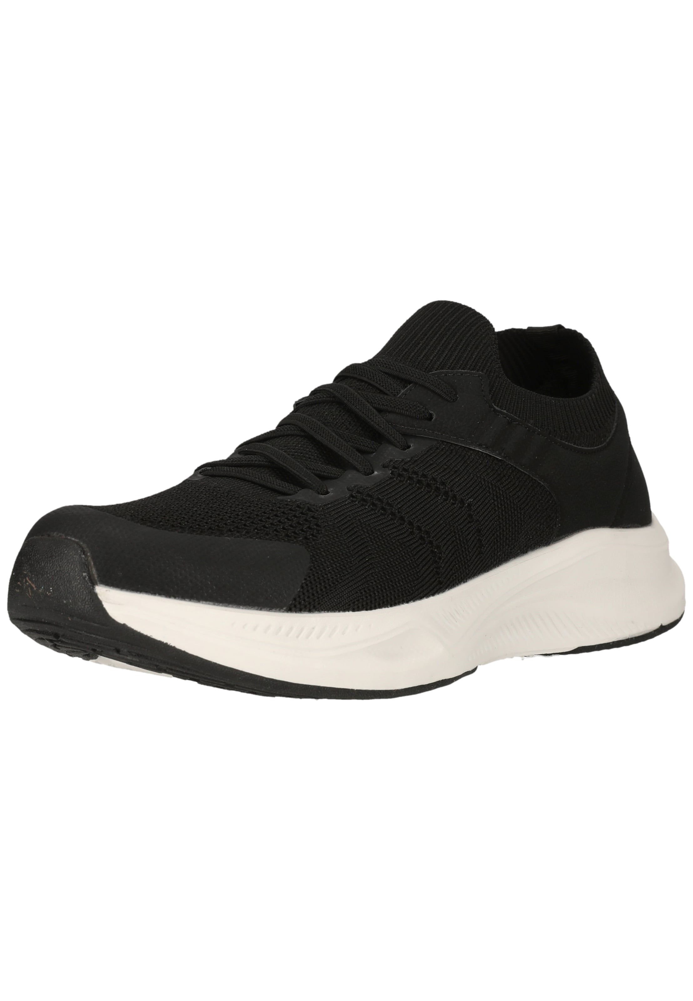 ENDURANCE Sneakers laag 'Lucius' in Zwart: voorkant