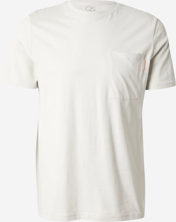 T-Shirt QS en gris : devant