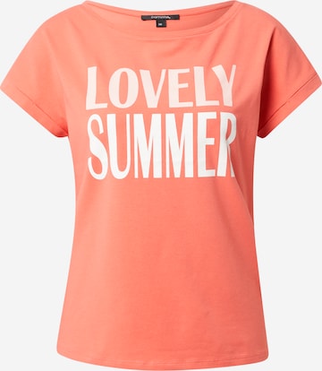 COMMA T-Shirt in Orange: predná strana