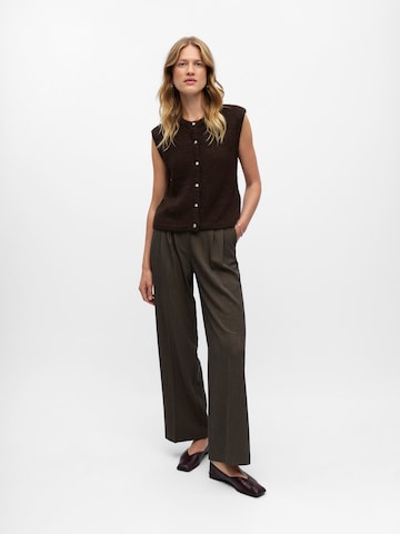 OBJECT Vest 'OBJSAGGIA' in Brown