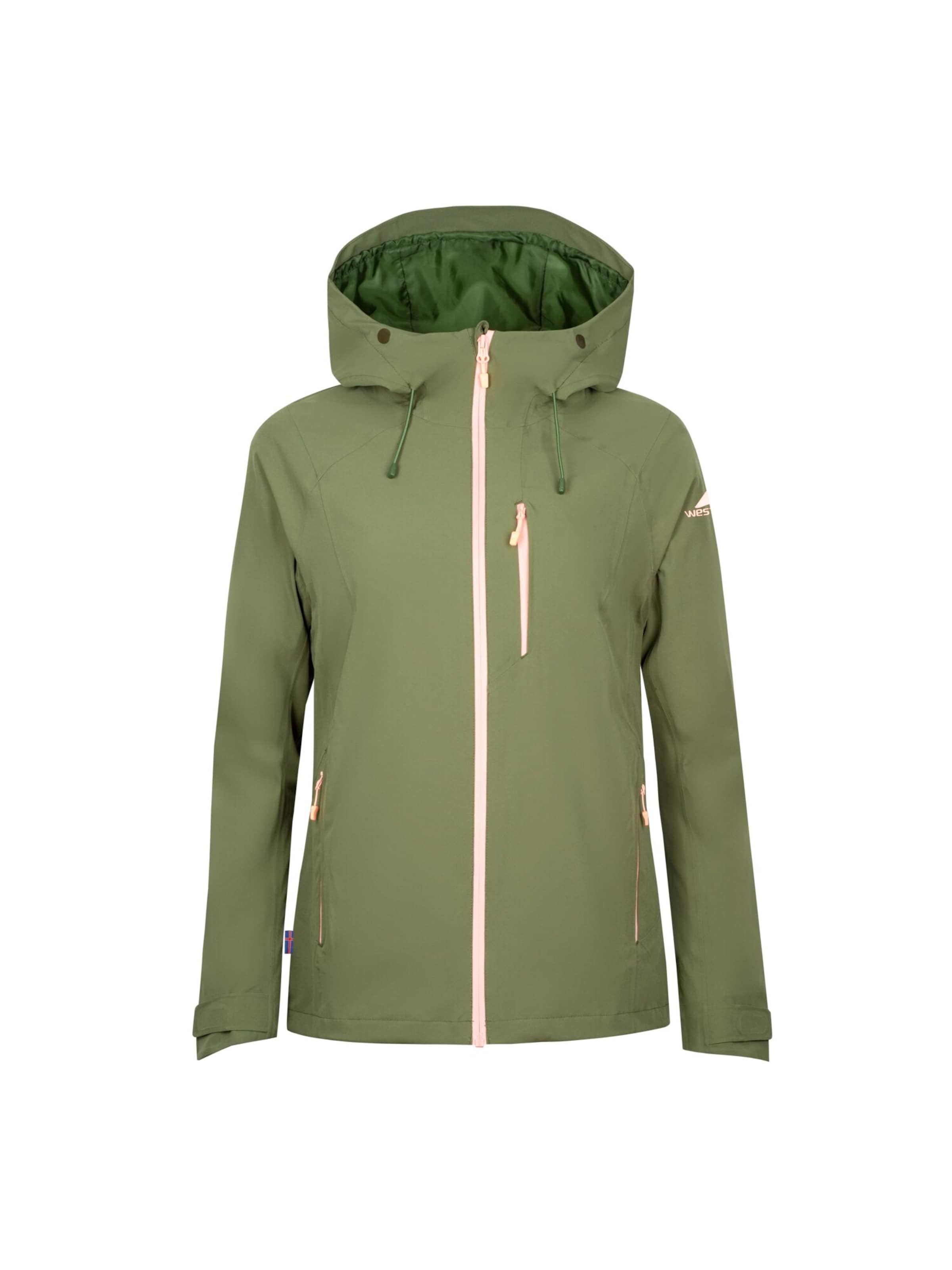 WESTFJORD Outdoor Jacket in Green: front