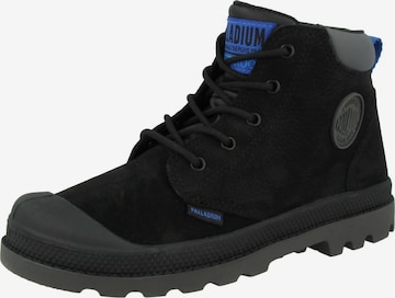 Palladium Boots 'Pampa Hi Cuff WP OZ' in Black: front