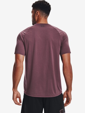 UNDER ARMOUR Performance Shirt 'Tech 2.0 Novelty' in Purple