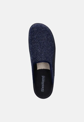 Westland Hausschuh 'Monaco' in Blau