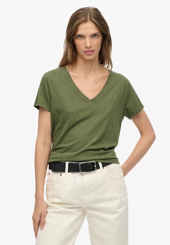 Superdry & Co Shirt 'Studios' in Green: front