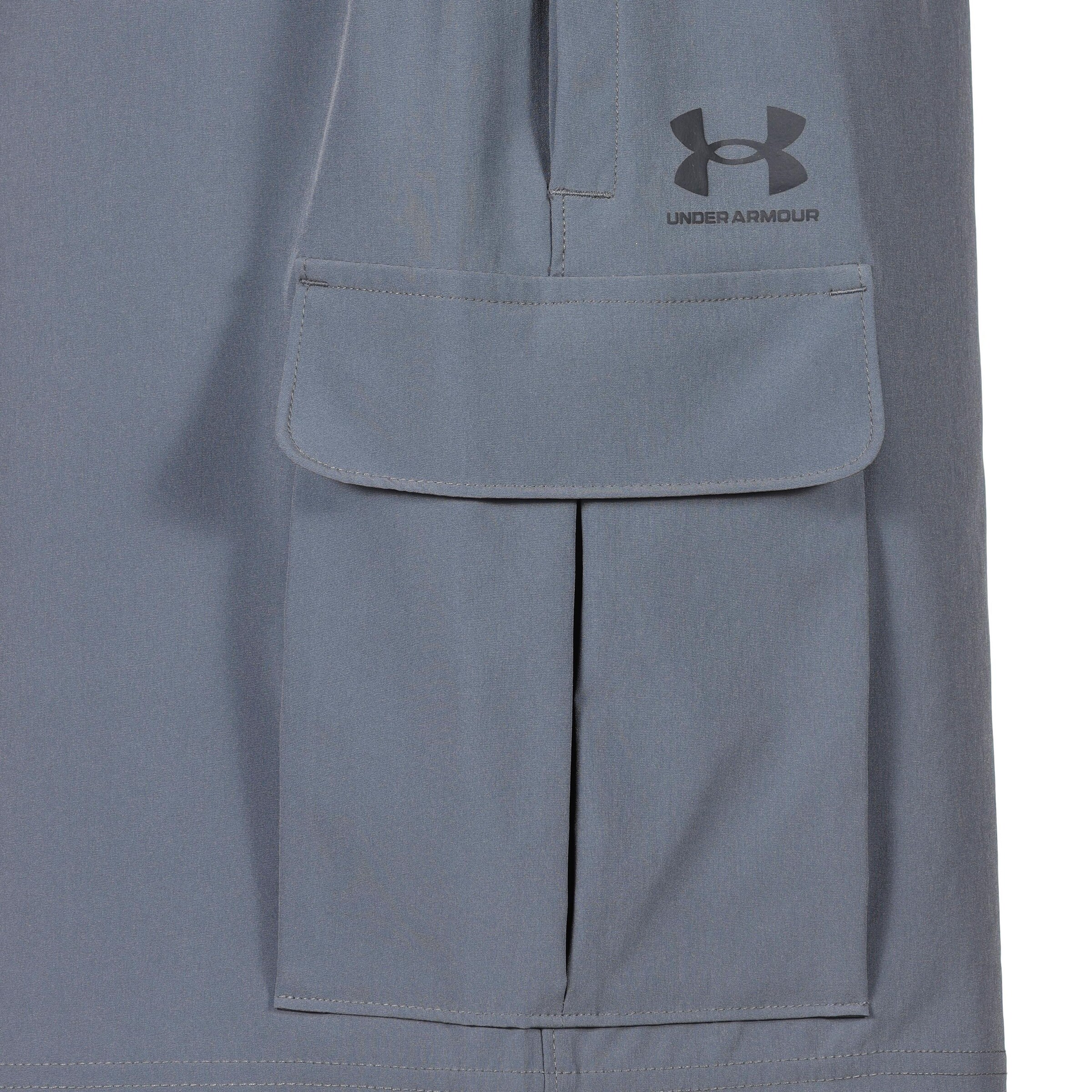 UNDER ARMOUR Loose fit Sports trousers 'Vibe' in Grey