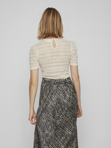 VILA Blouse 'VIChikka' in Beige