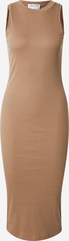 Aware Dress 'VMLavender' in Brown: front