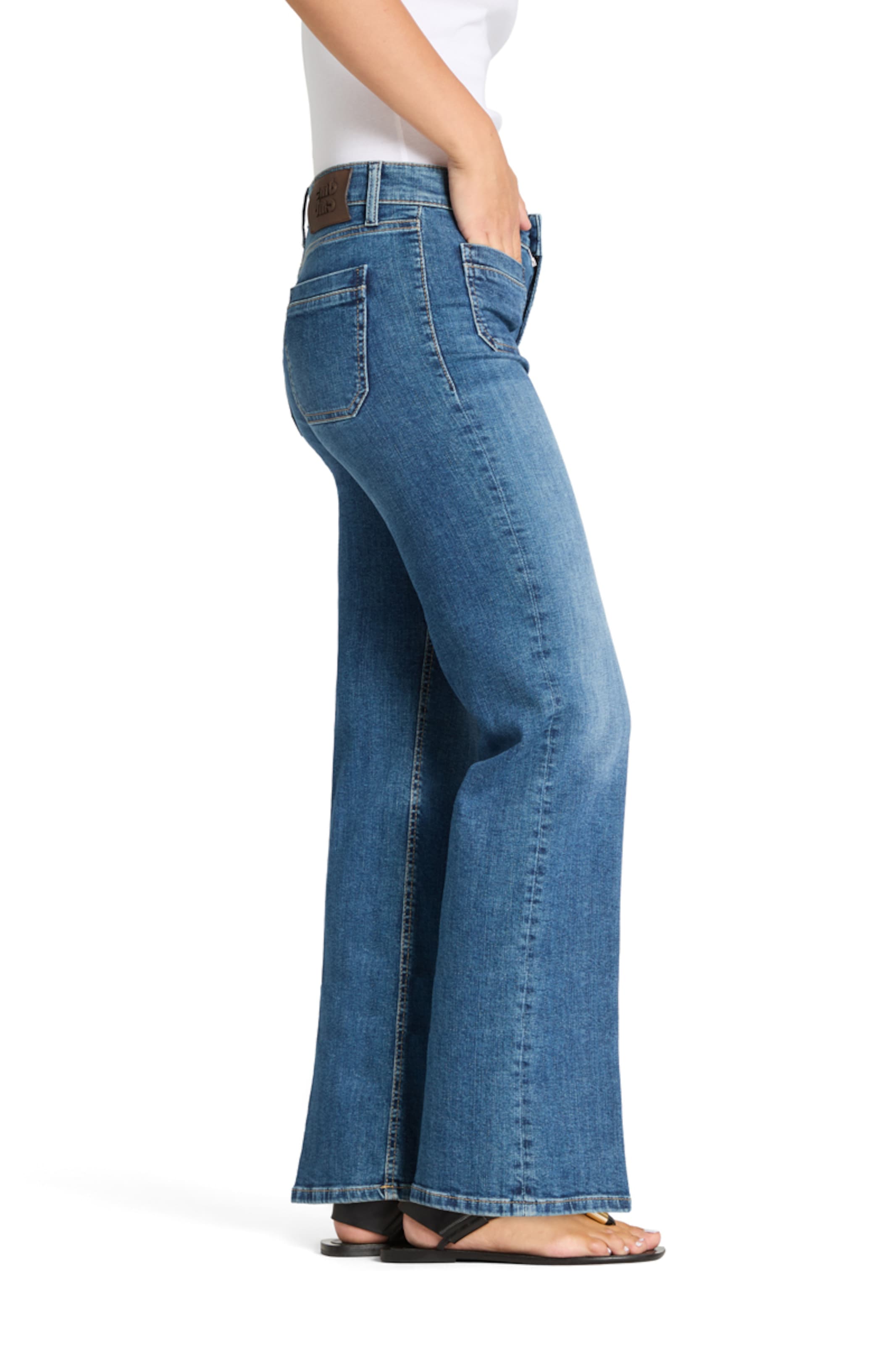 Cambio Flared Jeans in Blue